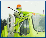 laserline_2 GL3000PMC Guidance Laser mounted under headache rack