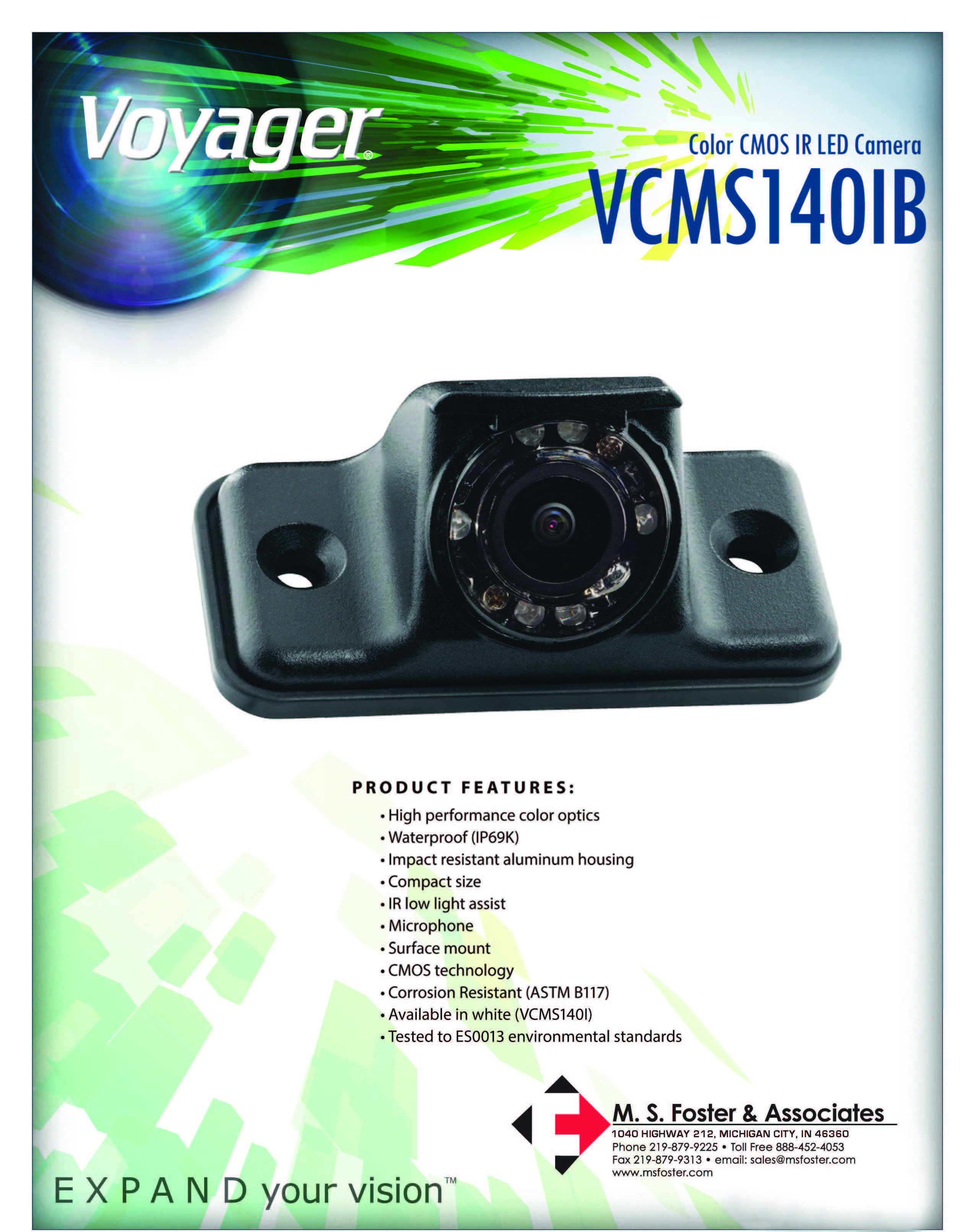 Voyager® Monitoring Systems | Backup Safety, Tilt Cameras | M.S.