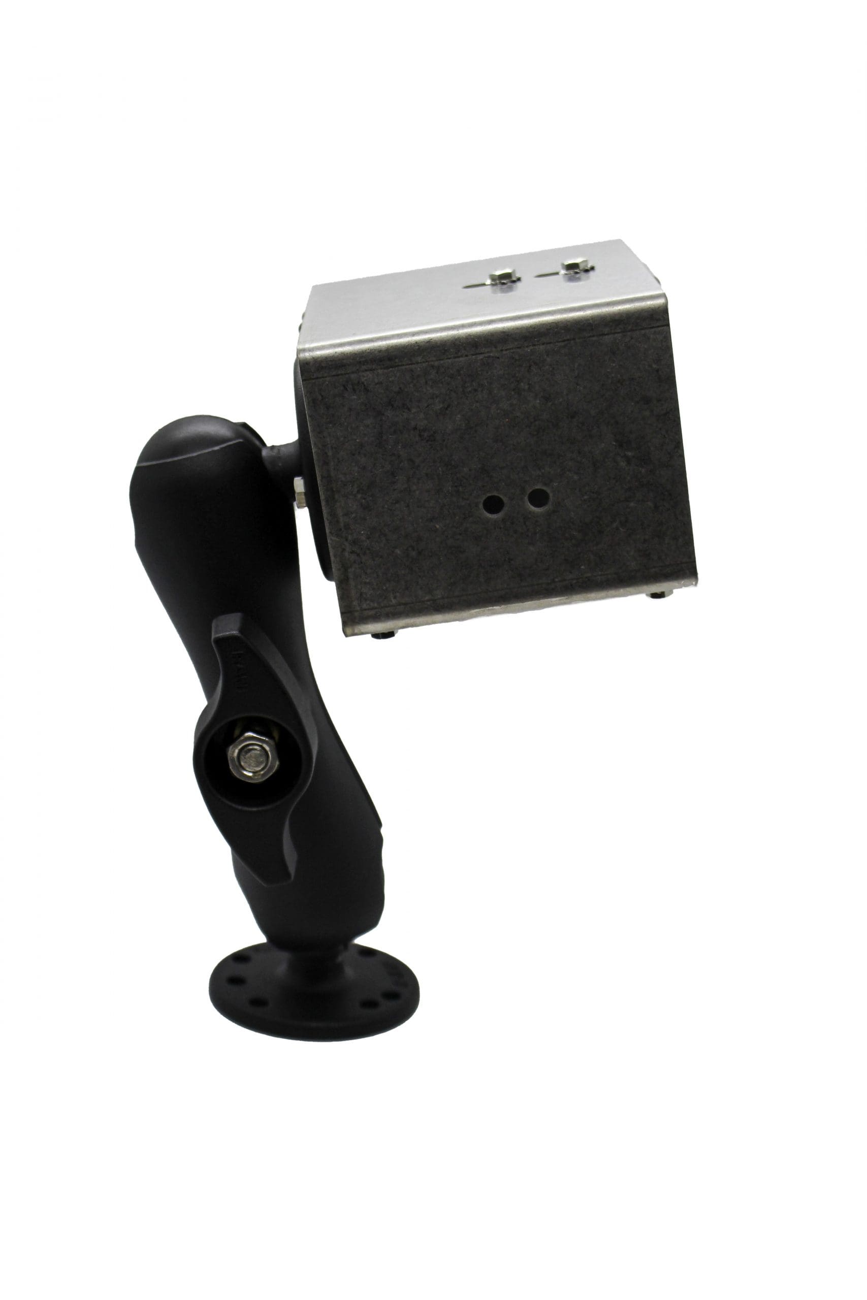6" Stainless Steel Double Knuckle Camera Mount - Image 3