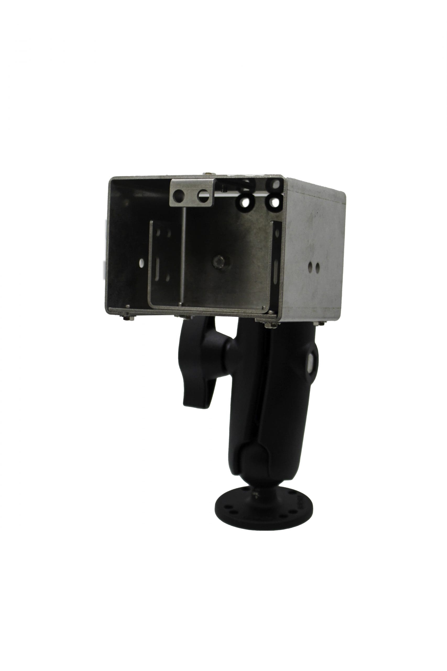 6" Stainless Steel Double Knuckle Camera Mount - Image 2
