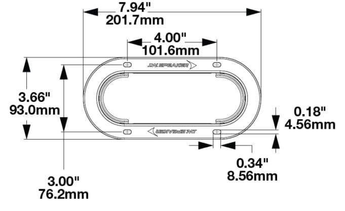 Model 274: Plastic Mounting Flange - Image 2