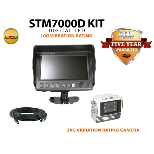 RearView Systems Commercial Duty 7" Single Camera Kit STM7000DK MS