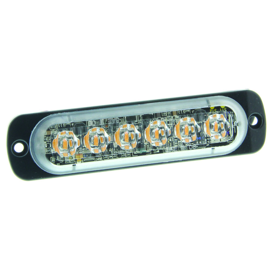 Low Profile Surface Mount LED Strobe Lights (Single Color or 