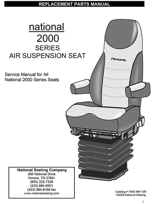 National Seating Captain Seat Cushion Cover Only - Seat Specialists